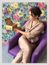 Load image into Gallery viewer, Iris Casket Handbag from Dress, in Bridport