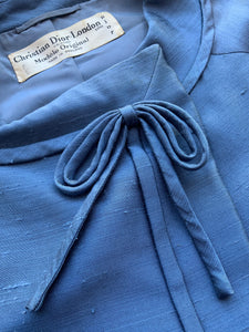 Christian Dior Blue Opera Coat