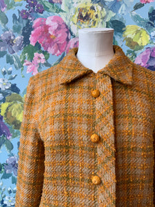 Pumpkin & Pistachio Boucle Jacket