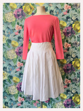 Load image into Gallery viewer, Prada White Pleated Skirt from Dress, in Bridport