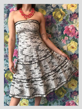 Load image into Gallery viewer, Strapless Cotton Ribbon Dress, from Dress, in Bridport