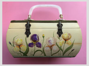 Iris Casket Handbag from Dress, in Bridport