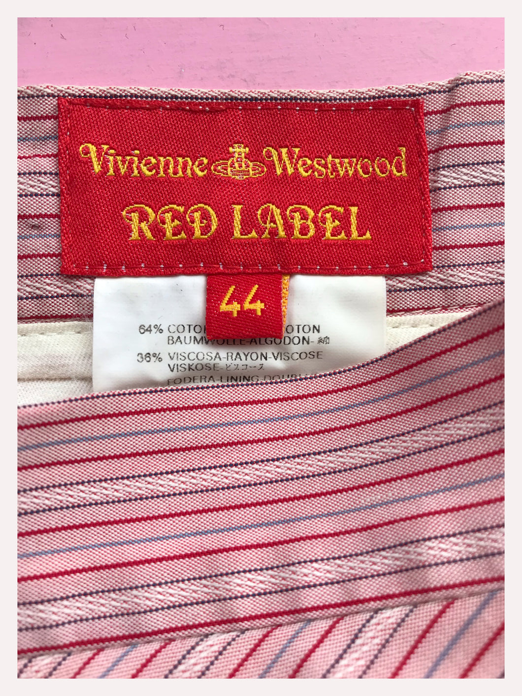 Vivianne Westwood Red Label Skirt from Dress, in Bridport