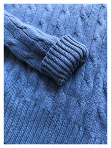 Ralph Lauren Blue Cashmere Sweater