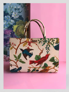 Margaret Smith Bird Motif Handbag