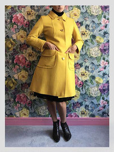 André Peters Canary Yellow Coat