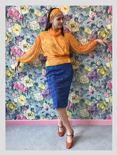 Load image into Gallery viewer, Citrus Chiffon Blouse &amp; Cummerbund from Dress, in Bridport
