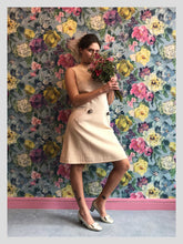 Load image into Gallery viewer, Cream Wool A-line Vintage Dress from DRESS