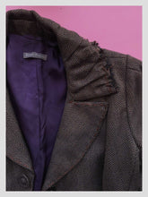 Load image into Gallery viewer, Easton Pearson Brown Tweed Jacket from Dress, in Bridport