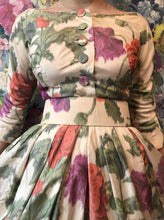 Load image into Gallery viewer, Floral Silk Cocktail Dress from Dress, in Bridport