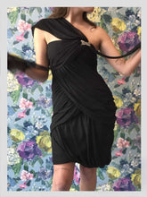Load image into Gallery viewer, Frank Usher Draped Chiffon Cocktail Dress