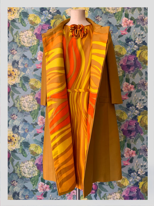 Hardy Amies Silk Dress & Coat from Dress, in Bridport